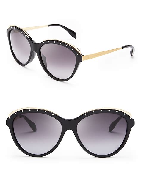 alexander mcqueen studded sunglasses.